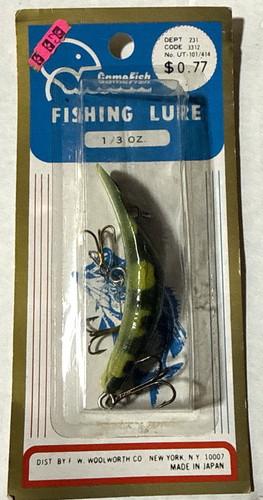 Vintage gamefish lure fw - gamefish,
