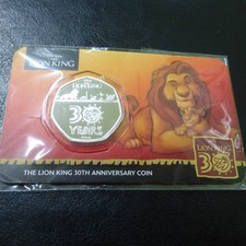 The Lion King 50p Coin BU +