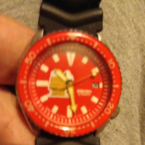 Seiko snoopy automatic diver - seiko,