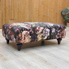 DFS ‘Dame' Footstool Floral
