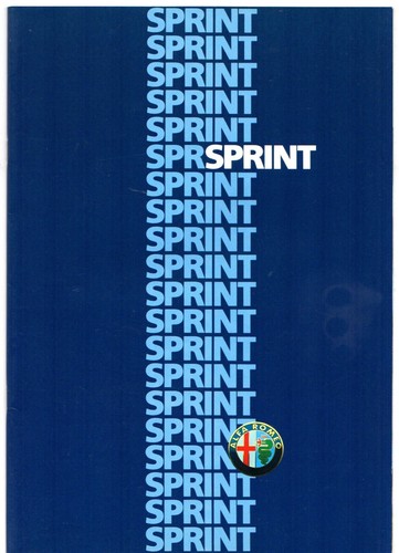 Alfa romeo sprint 1986 uk - 1986-87,