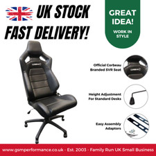 Corbeau Sportline SVR Reclining Sport Seat Adjustable Gaming Racing Office Chair