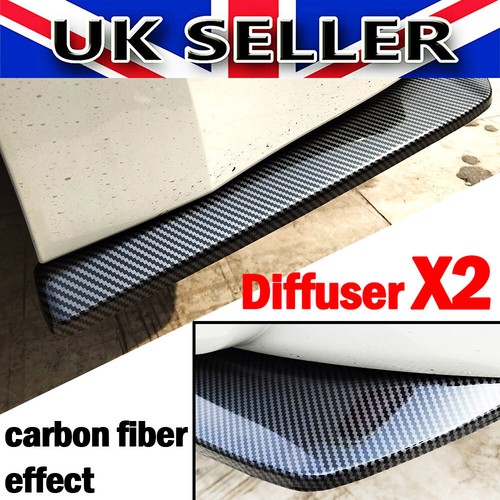 Carbon fiber rear bumper - carbon,