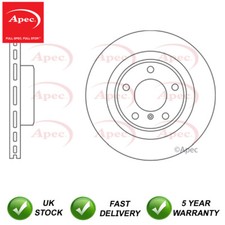 1x Brake Disc Rear Apec Fits