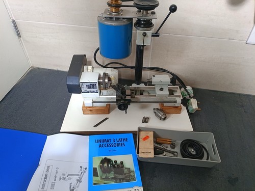 Emco unimat lathe with - unimat, 3