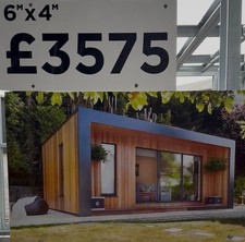 6x4 garden house only - , £3575