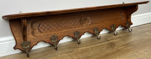 Coat rack vintage french oak - coat,