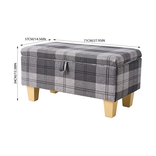Upholstered linen storage - linen,