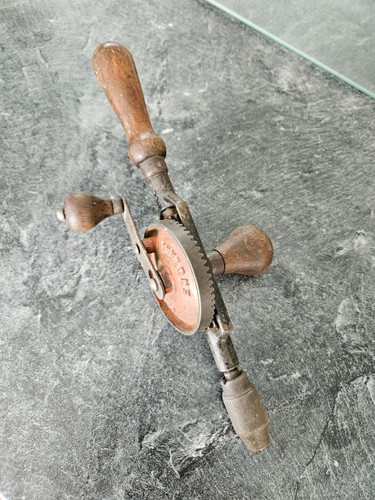 Vintage stanley 803 hand drill - vintage,