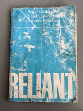 Reliant Regal 3/30 Saloon &