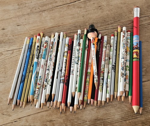 Vintage pencils souvenir - vintage,