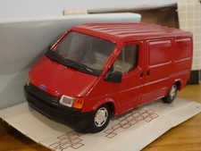 SCHABAK FORD TRANSIT MK3 RED VAN MODEL 1301R 1:35