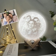 UK Personalised Moon Lamp