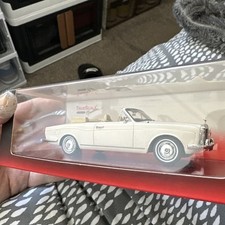 True Scale Miniatures 1973  1/43 Rolls Royce Corniche Convertible White