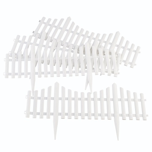 Flexible fence edging - set, 4