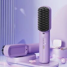 Hair Straightener Brush USB