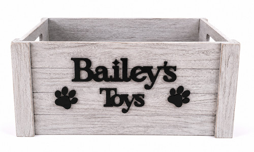 Personalised wooden dog - personalised,