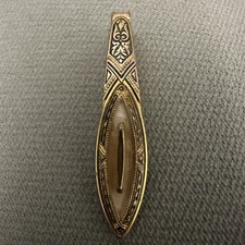 Vintage Helios Tie Clip Gold