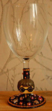 Harry Potter - Handmade Glitter Wine Glass