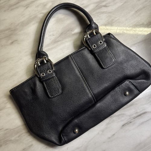 Tignanello handbag black - handbag,