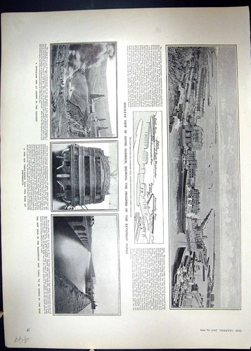 Old 1905 dover harbour - 1905,