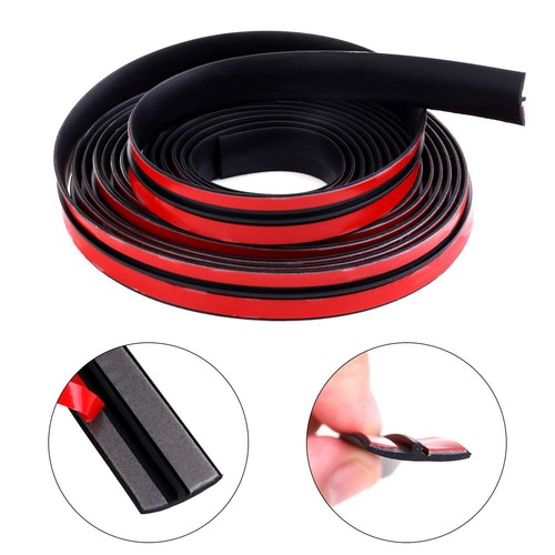 Black rubber shape sealing - rubber, t-shape