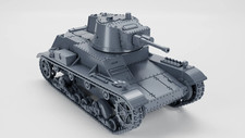 WW2 POLISH LIGHT TANK 7TP JW