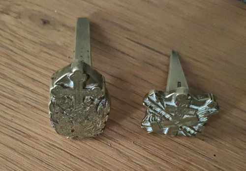 Two vintage brass gilding - two,