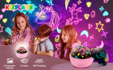 Unicorn Projector Night Light, 2 in 1 Ocean Projector Unicorn Toy UK CutyQ