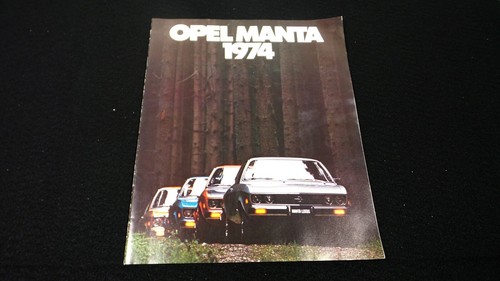 Vintage 1974 opel - vintage, manta