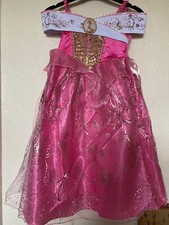 Sleeping Beauty Aurora Dress Up Costume 3-4 yrs