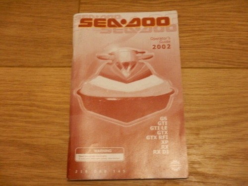 2002 seadoo gti gtx rx - 2002,