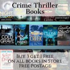 Crime Mystery Thriller Paperback Books Build your own Bundle Free Postage