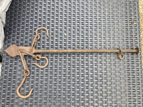 Antique slide balance beam - antique,