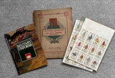 Cigarette cards, two albums