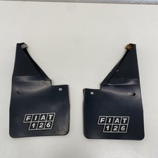 Fiat 126 PAIR METALPLAST OEM 1430 SPLASH GUARDS
