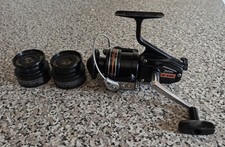 Vintage Daiwa J-13P Spinning Reel coarse fishing with 2 spare spools