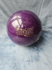 Vintage Night Hawk Torque Purple Swirl Bowling Ball Fantastic Condition