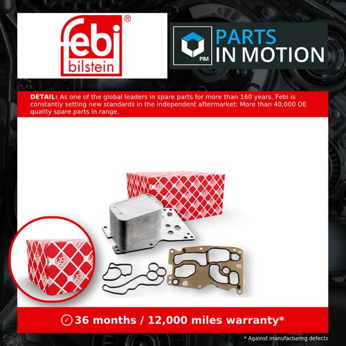 Oil cooler fits bmw - cooler, 535d