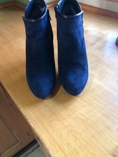 Whistles Women's Navy Suede