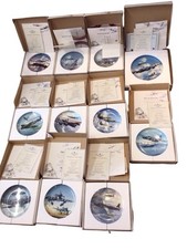 Job Lot 11’Reach for the Sky’ Commemorative Plates – Coalport English Bone China