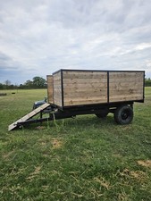 6 Tonne Muck Trailer - Horse Muck Heap Tipping -