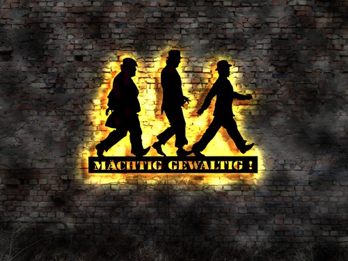 Led wall art gdr - led,