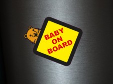 1 x sticker baby on board