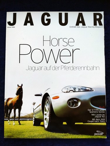 Jaguar magazine brochure 2002 - jaguar,
