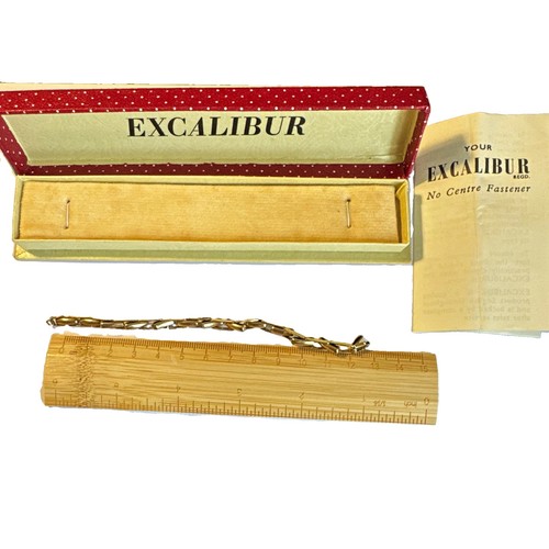 Excalibur rolled gold figaro - rolled,