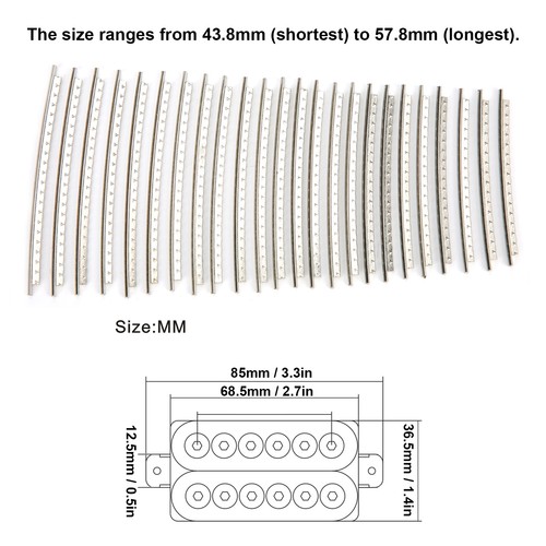 24x guitar fret wire set - guitar,