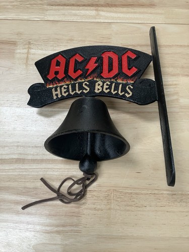 Hells bells cast iron - ac/dc,