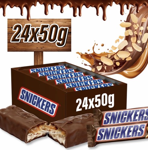 Snickers chocolate bar - snickers, x