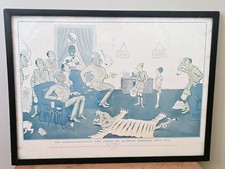 Vintage H.M. Bateman Print